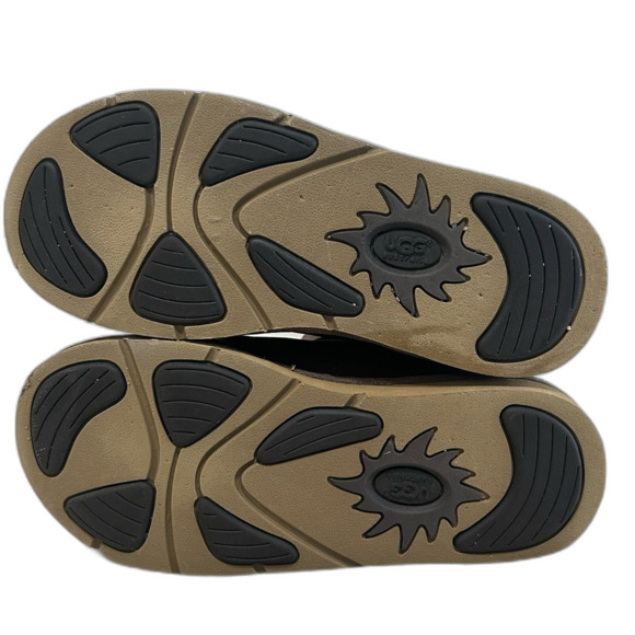 UGG Boots Women's Size 7 Brown Kensington Leather Shearling Boot Australia 5678 - Picture 9 of 12